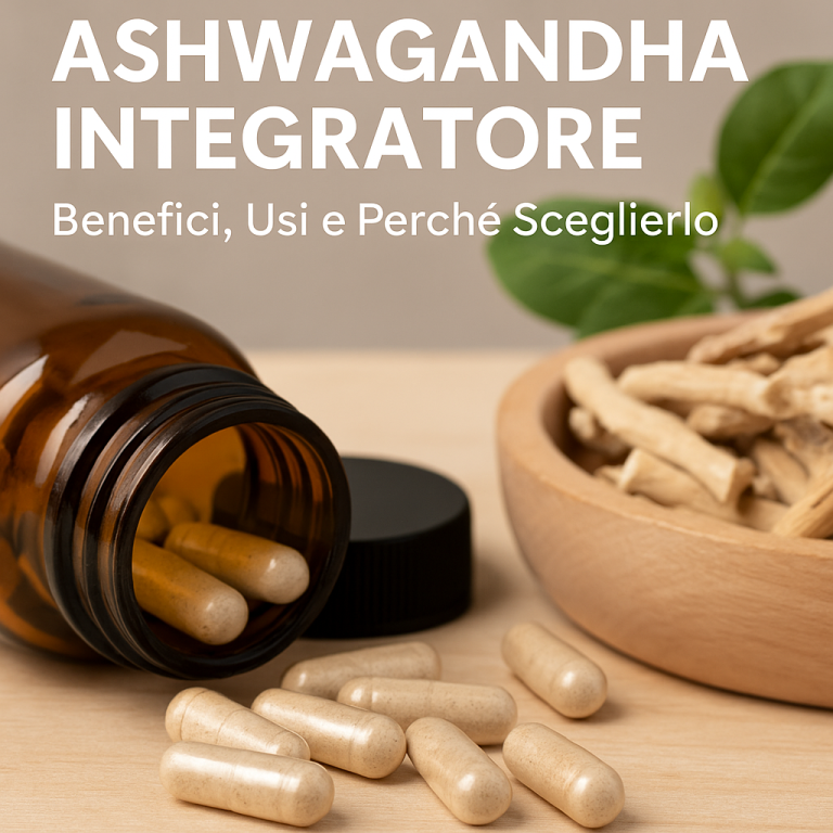 🧠 Ashwagandha Integratore: Benefici, Usi e Perché Sceglierlo